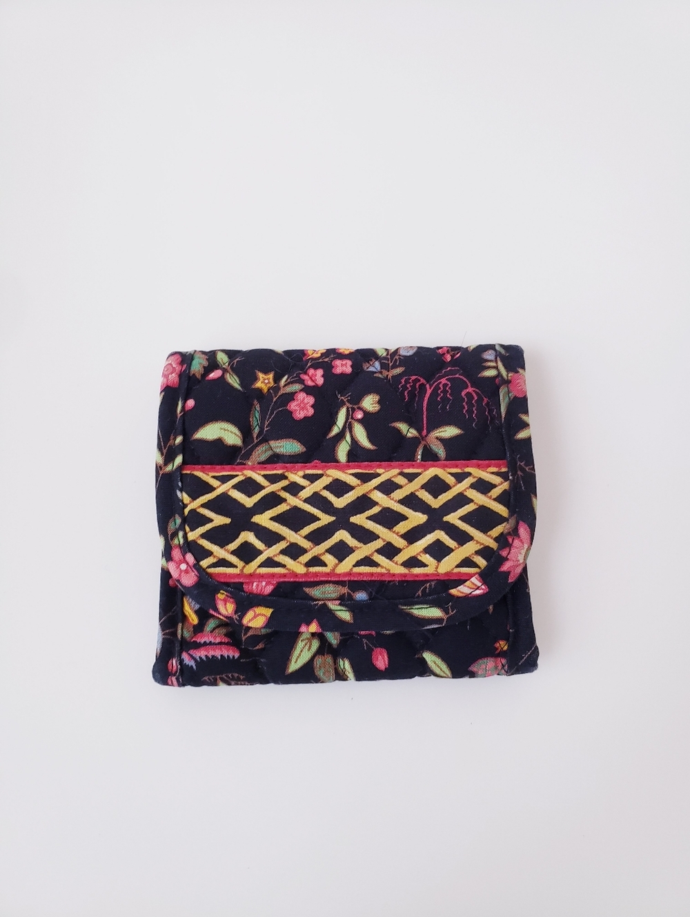 Vintage Vera Bradley Ming Print Small Wallet